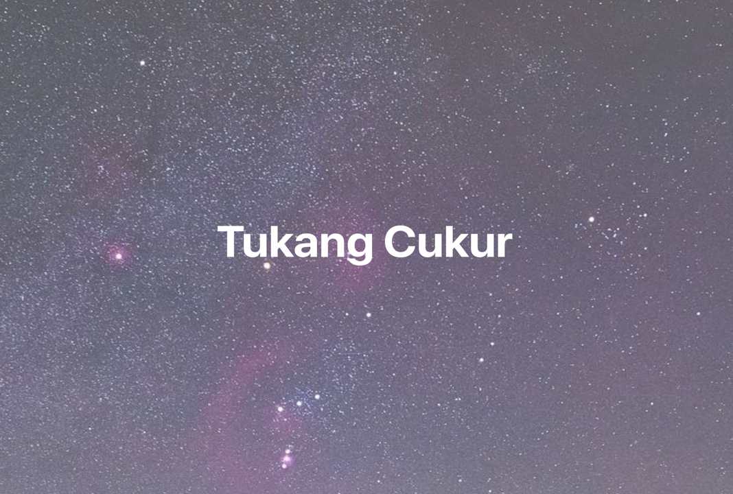 Gambar Mimpi Tukang Cukur